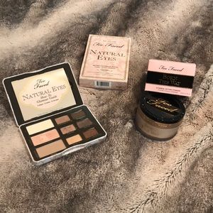 Too Faced Make up - Eye Palette + Setting Powder